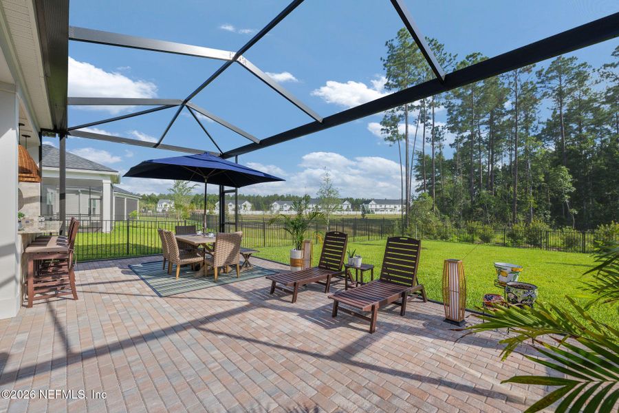 Exterior details and patio area of a home in , St. Augustine (Image 24).