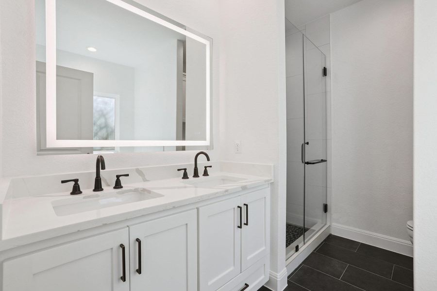 Furnished interior view inside a new home in , Elgin (Image 13).