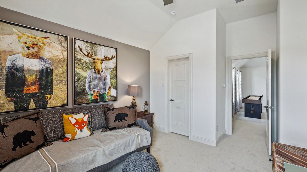 Furnished interior view inside a new home in Solterra Texas, Mesquite (Image 27).