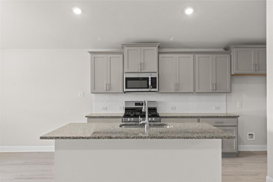 Furnished interior view inside a new home in River Ranch Trails, Dayton (Image 8). Furnished interior view inside a new home in River Ranch Trails, Dayton (Image 8).
