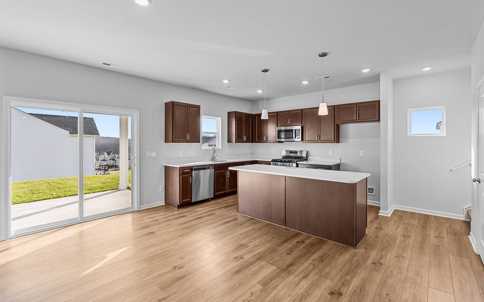 Furnished interior view inside a new home in Hanes Lake, Winston-Salem (Image 5).