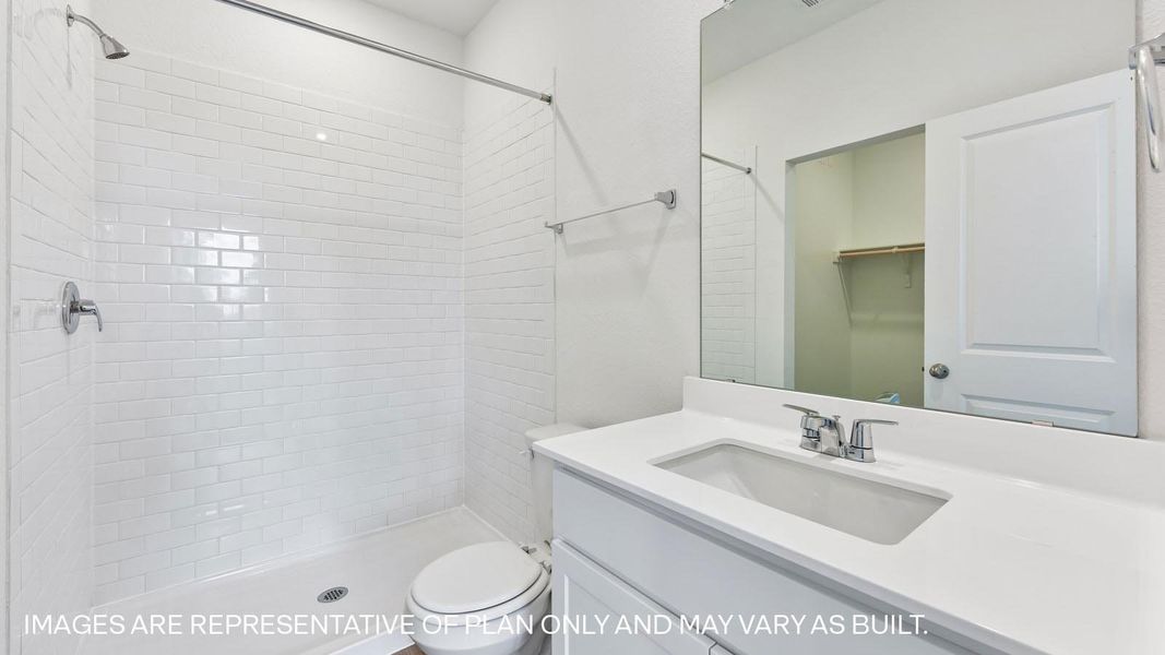 Furnished interior view inside a new home in Wayside, Uhland (Image 10).