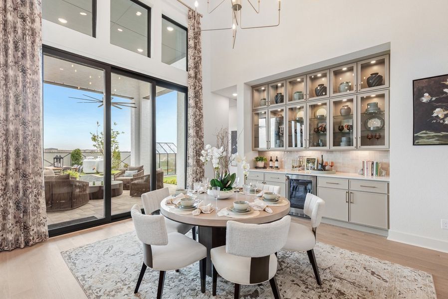 Representative Dining Room - some options shown