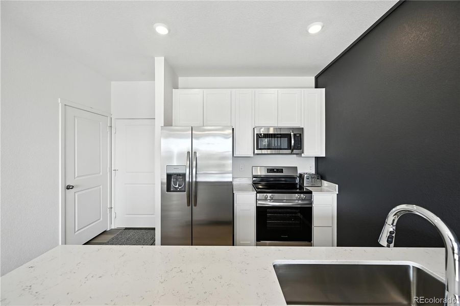 Stainless steel appliances