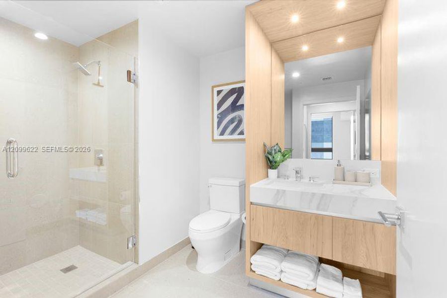 Furnished interior view inside a new home in , Miami (Image 30). Furnished interior view inside a new home in , Miami (Image 30).