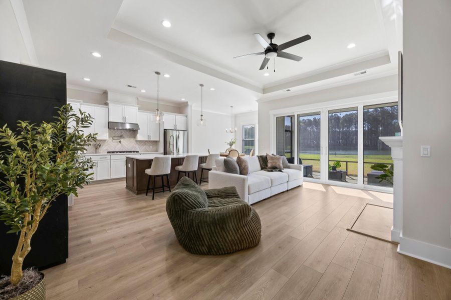 Furnished interior view inside a new home in , Hardeeville (Image 5).