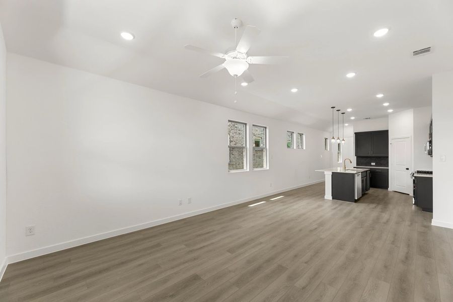 Open Kitchen-Living-Dining Room Representative Photo