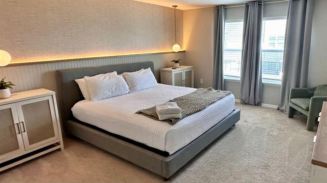 Furnished interior view inside a new home in , Davenport (Image 13).