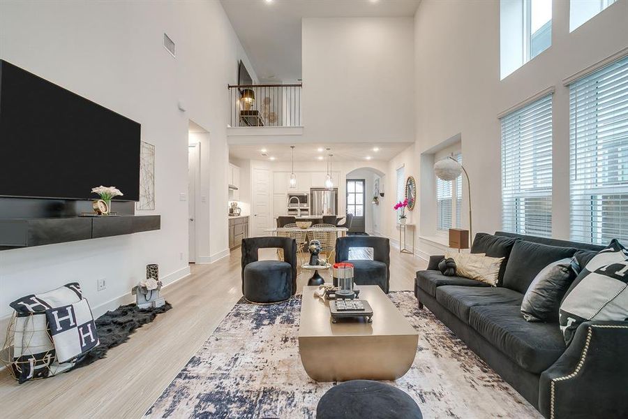 Furnished interior view inside a new home in Karis, Crowley (Image 18).