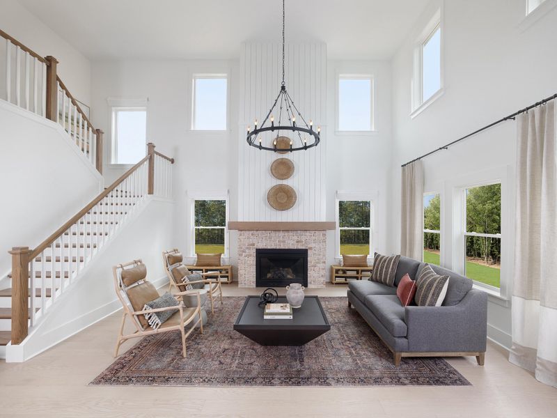 Furnished interior view inside a new home in Watson Hill, Summerville (Image 15).