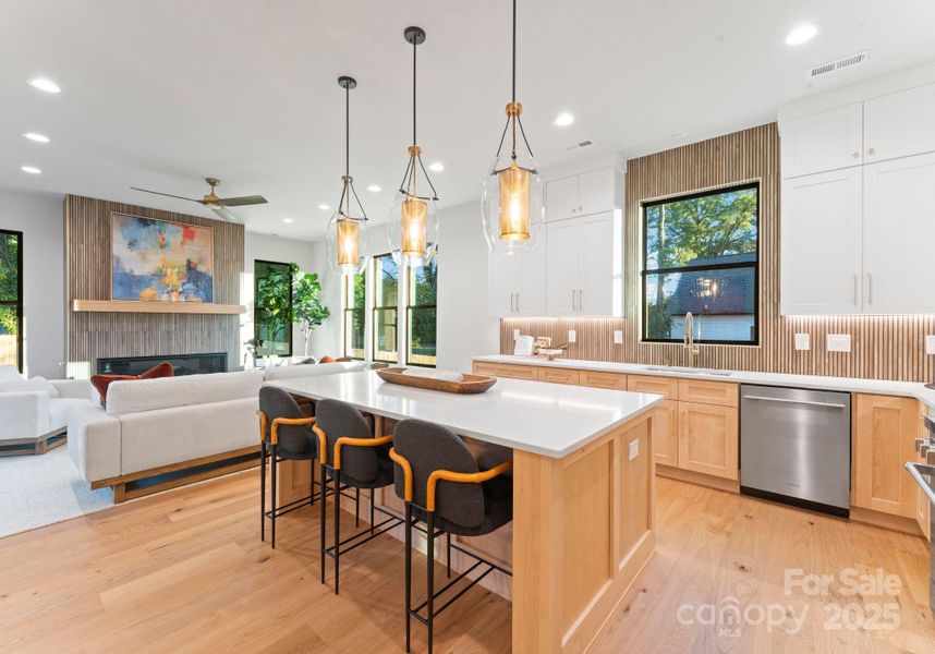 Furnished interior view inside a new home in , Charlotte (Image 6). Furnished interior view inside a new home in , Charlotte (Image 6).