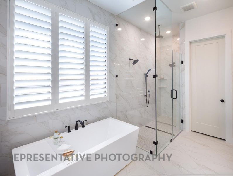 Furnished interior view inside a new home in , Fulshear (Image 15).