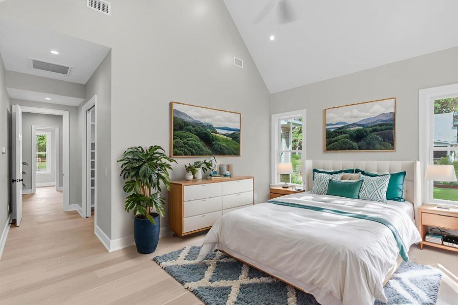 Furnished interior view inside a new home in , Johns Island (Image 6). Furnished interior view inside a new home in , Johns Island (Image 6).