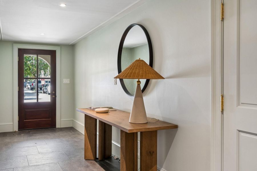 Furnished interior view inside a new home in , Charleston (Image 40).