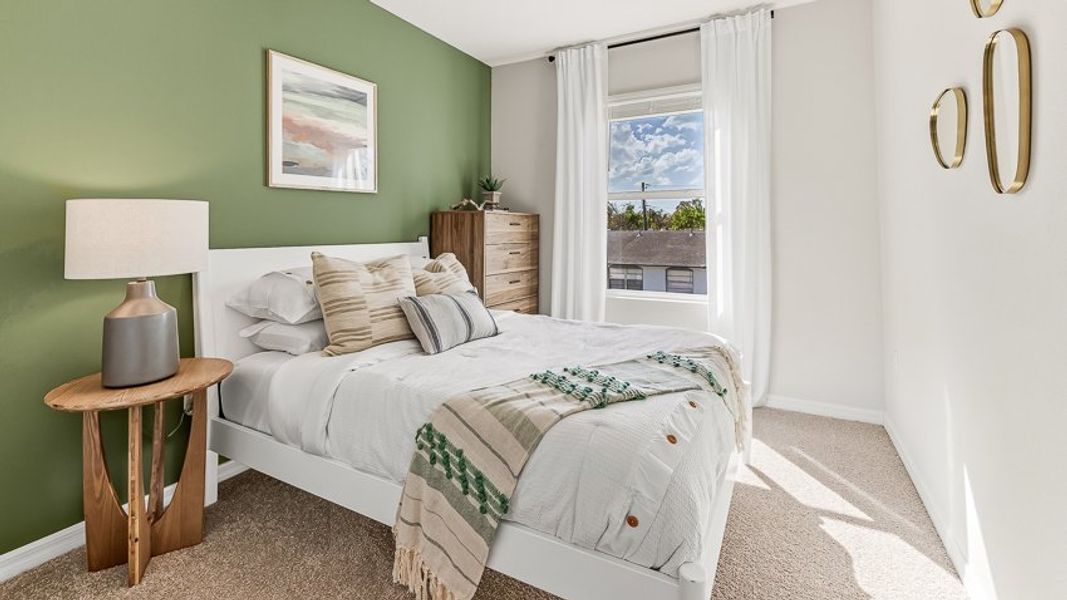 Furnished interior view inside a new home in Townes at Island Lake, Pinellas Park (Image 10).