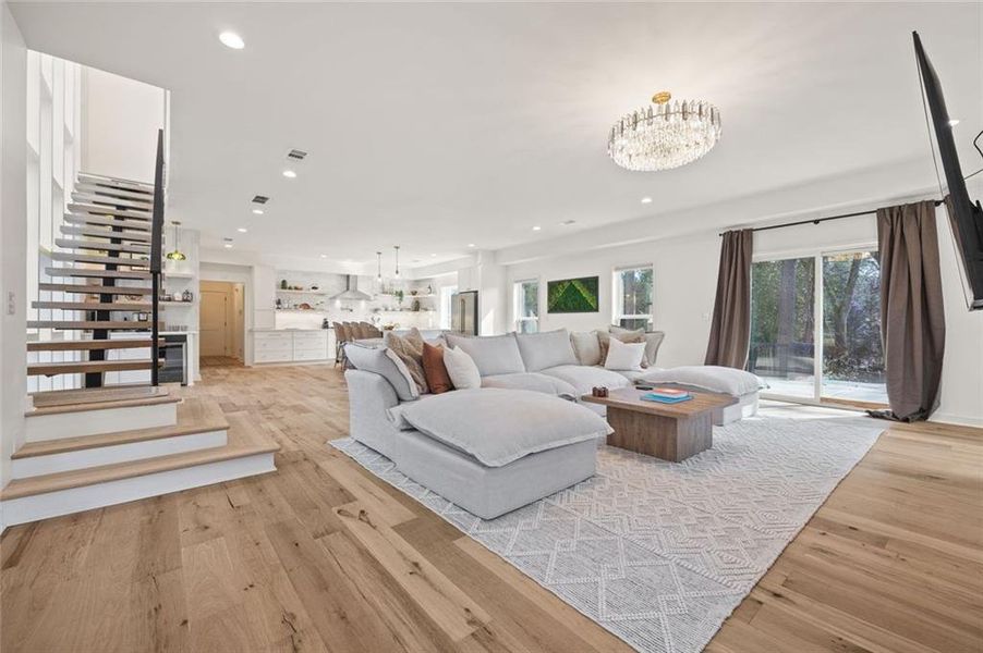 Furnished interior view inside a new home in , Decatur (Image 41).