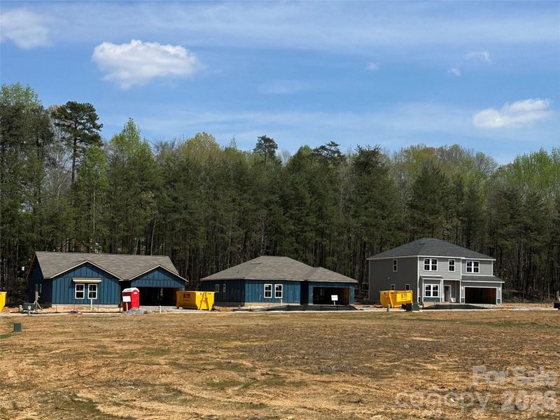 In-progress construction of a new home in , Granite Quarry, NC (Image 15).