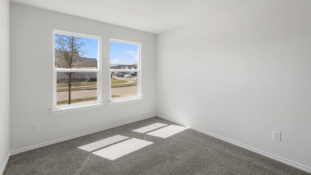 Representative unfurnished interior of a home built from the Denton by D.R. Horton in Saddlebrook, Waxahachie (Image 21). Representative unfurnished interior of a home built from the Denton by D.R. Horton in Saddlebrook, Waxahachie (Image 21).