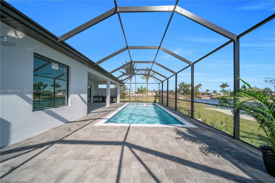 Exterior details and patio area of a home in , Cape Coral (Image 26).