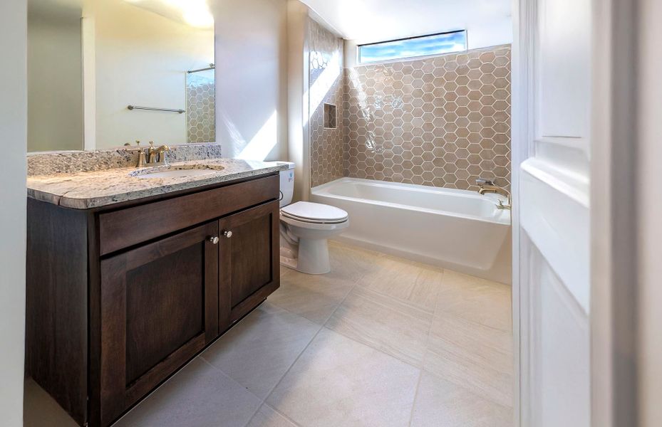 Furnished interior view inside a new home in Del Webb at Rocking K, Tucson (Image 7). Furnished interior view inside a new home in Del Webb at Rocking K, Tucson (Image 7).