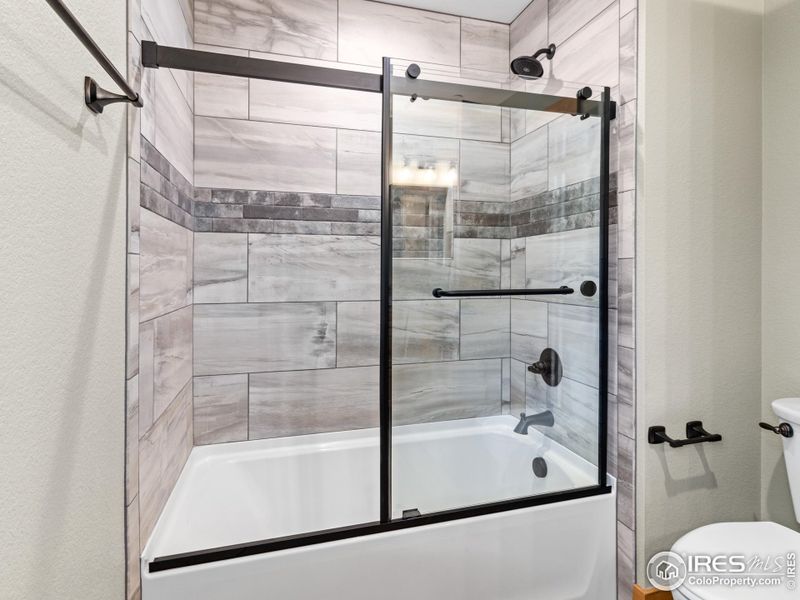 Full bath upstairs Full bath upstairs