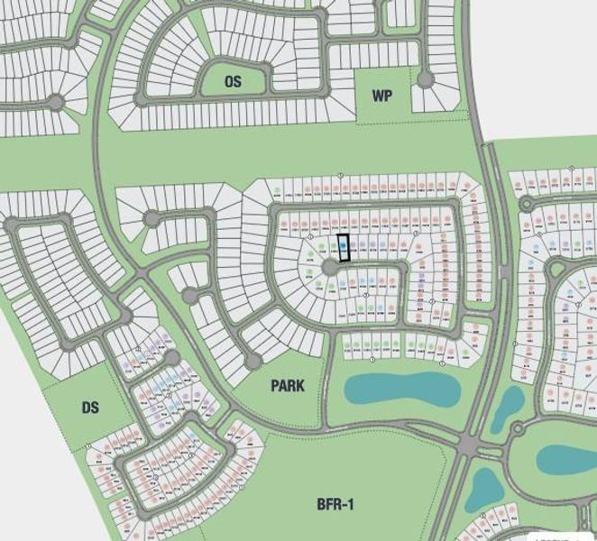 Image 41 of a home in Avalon at Cypress 50s.