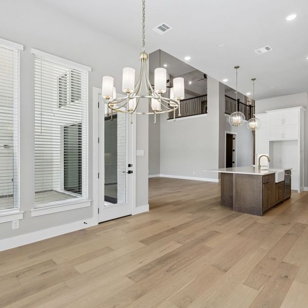 Spacious, unfurnished interior of a new home in Mosaic – 70′ Lots, Prosper (Image 54).