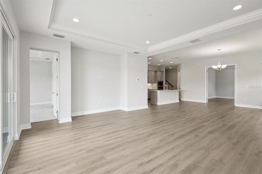 Spacious, unfurnished interior of a new home in Two Rivers, Zephyrhills (Image 11).