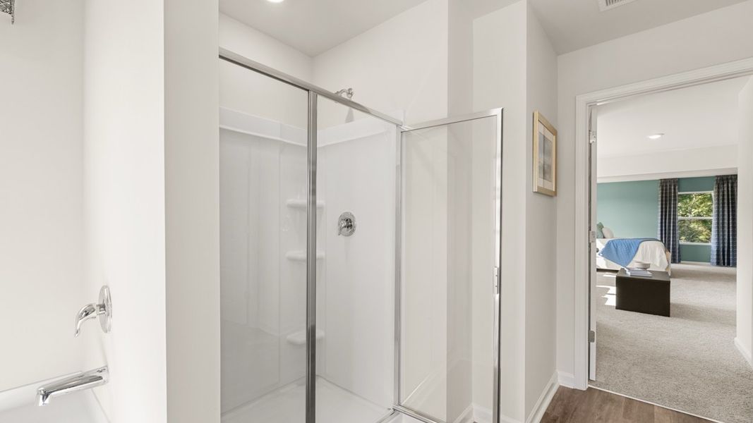 Representative furnished interior of a home built from the Halton by D.R. Horton in Jackson Landing, Jefferson (Image 57).