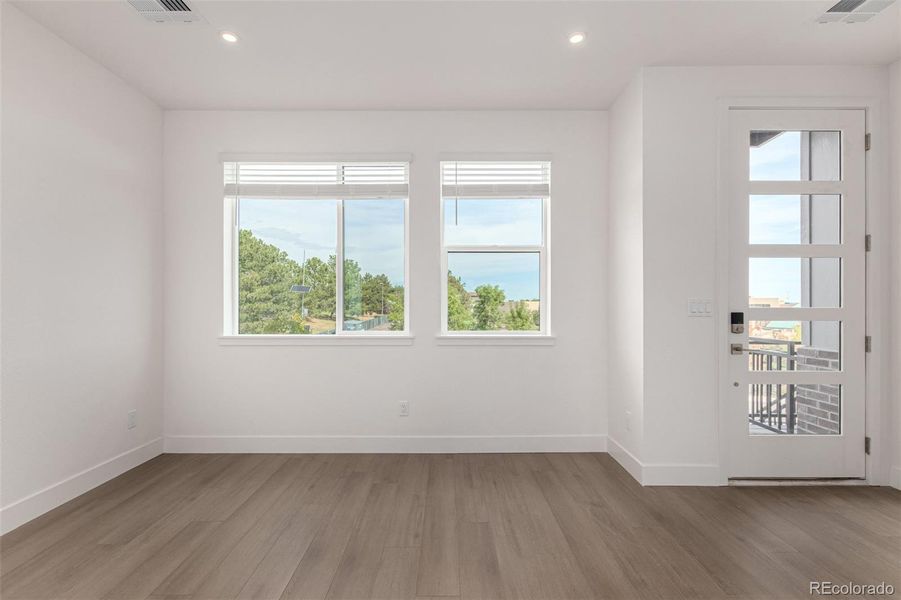 Spacious, unfurnished interior of a new home in Ascent at Inverness, Englewood (Image 11). Spacious, unfurnished interior of a new home in Ascent at Inverness, Englewood (Image 11).