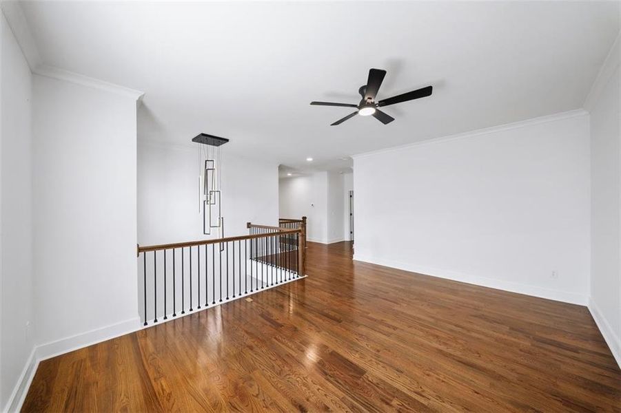 Spacious, unfurnished interior of a new home in Silvercrest Lakes, Acworth (Image 39).