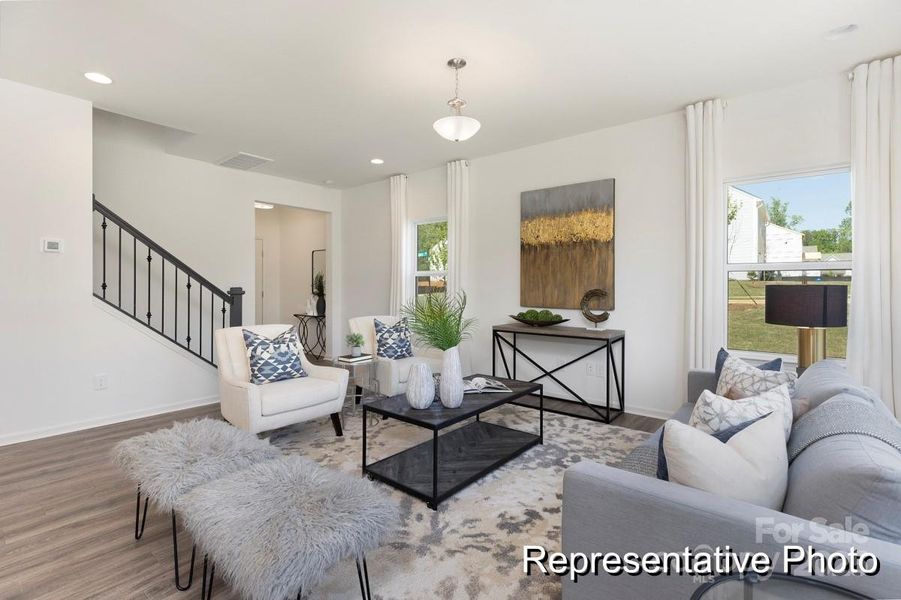 Furnished interior view inside a new home in Streamside, Red Cross (Image 14).