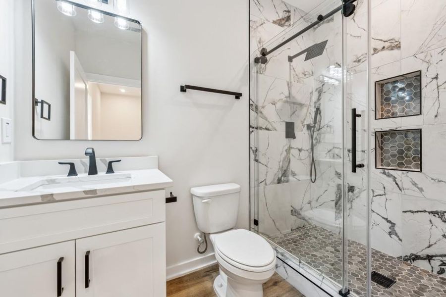 Furnished interior view inside a new home in , Woodstock (Image 14).