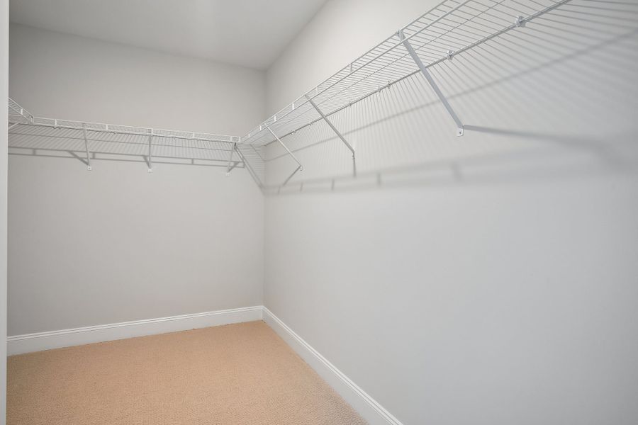 Representative unfurnished interior of a home built from the Fontana by Caruso Homes in Blue Run, Raleigh (Image 33).