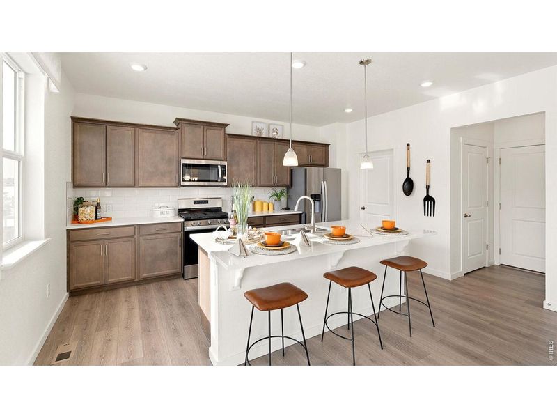 Furnished interior view inside a new home in Hansen Farm, Fort Collins (Image 26).