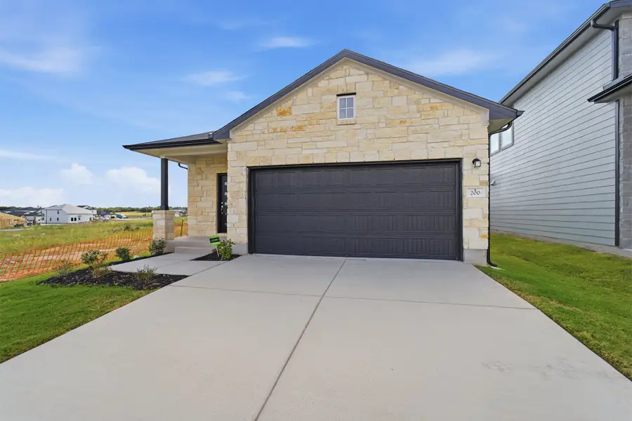 Representative exterior photo of a completed home built from the Hazel by CastleRock Communities in Katzer Ranch, Converse, TX (Image 21).