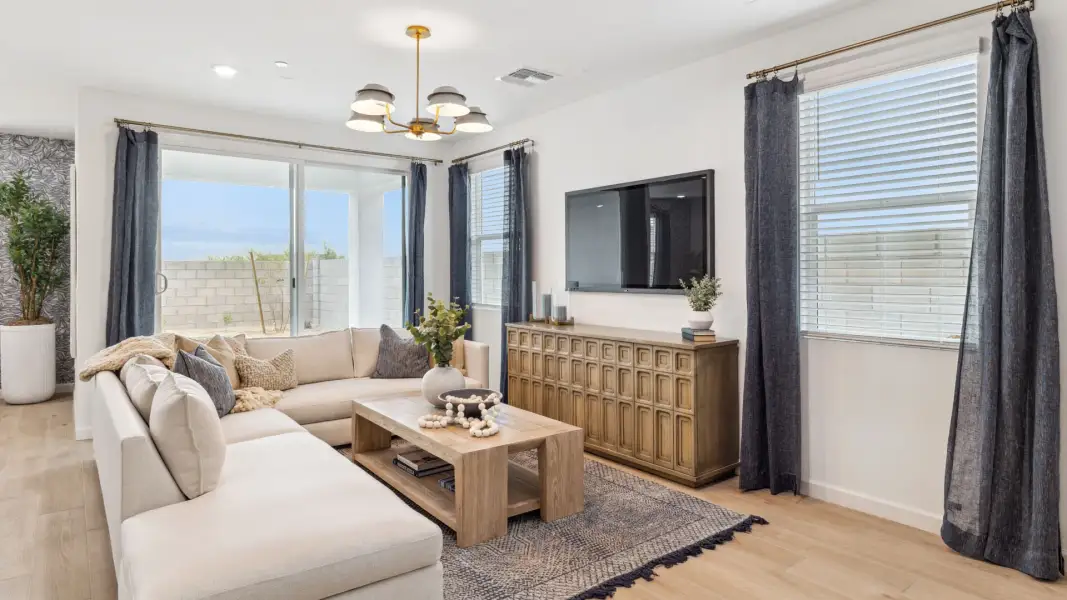 Furnished interior view inside a new home in Avance, Phoenix (Image 7).