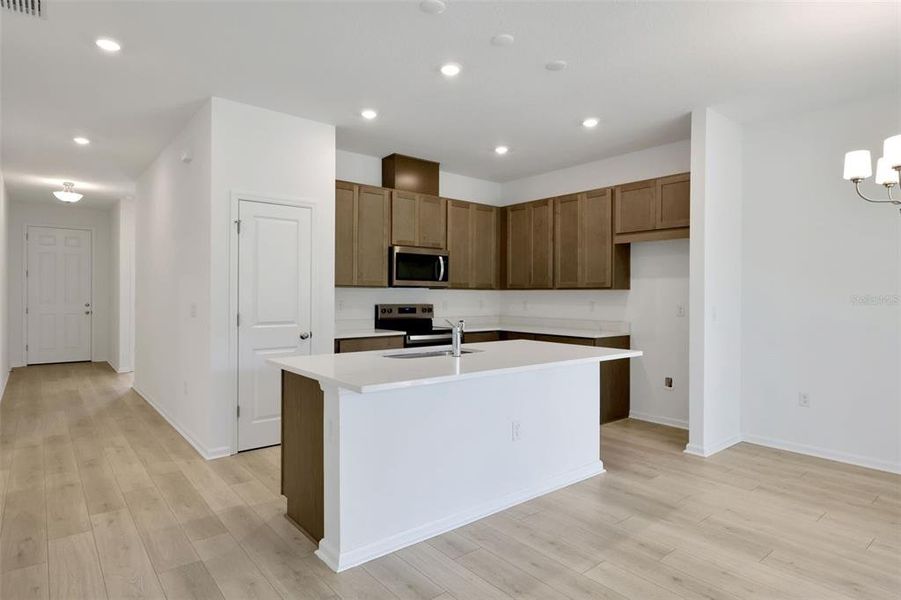 Furnished interior view inside a new home in Seaport Village, Tavares (Image 8).