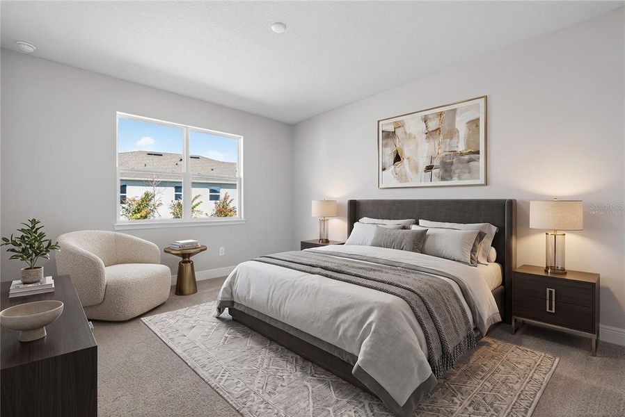 Furnished interior view inside a new home in Windwater, Parrish (Image 6).