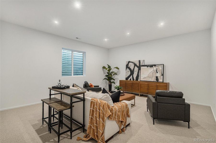 Furnished interior view inside a new home in , Denver (Image 8).