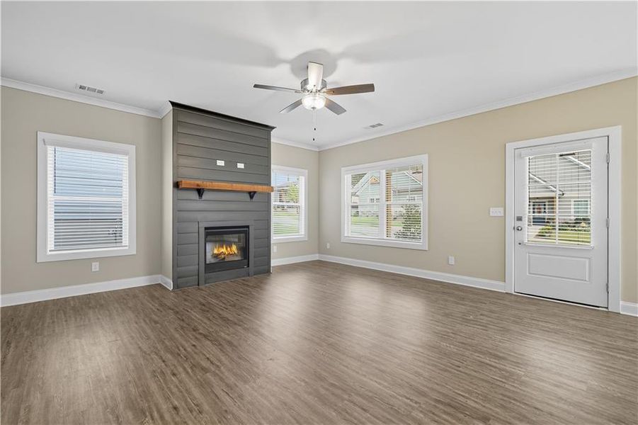 Spacious, unfurnished interior of a new home in , Ball Ground (Image 23).