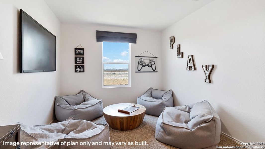 Furnished interior view inside a new home in Sereno Springs, Converse (Image 12). Furnished interior view inside a new home in Sereno Springs, Converse (Image 12).