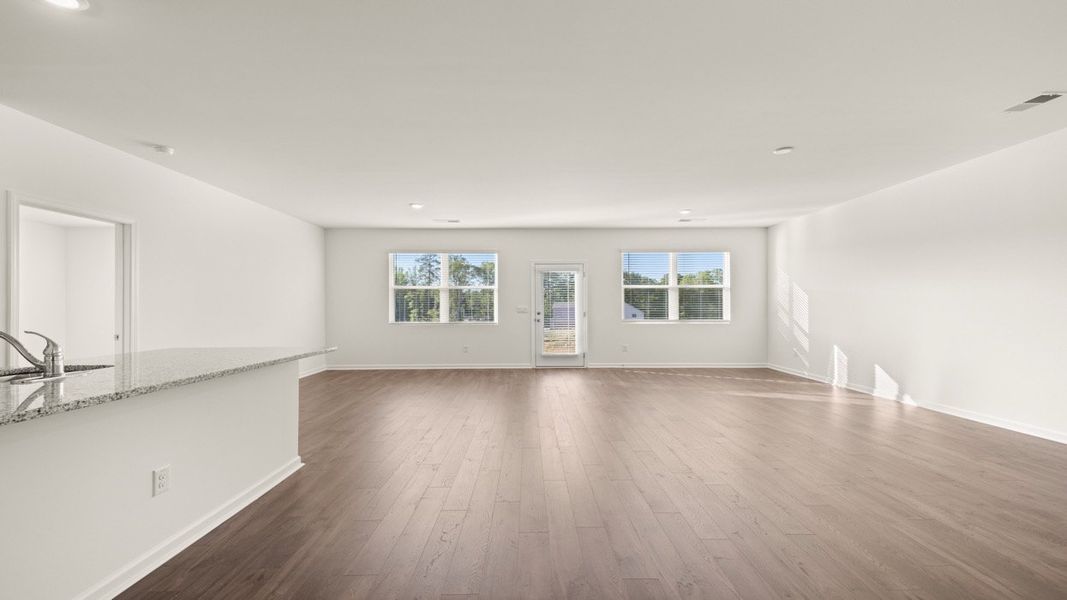 Spacious, unfurnished interior of a new home in Fox Crossing, Griffin (Image 12). Spacious, unfurnished interior of a new home in Fox Crossing, Griffin (Image 12).