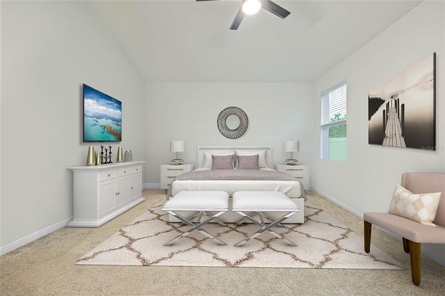 Furnished interior view inside a new home in Pine Glen: Chateau Collection, St. Cloud (Image 5).