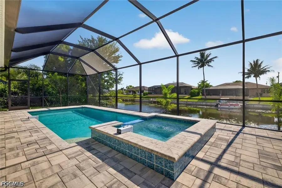 Exterior details and patio area of a home in Cape Coral, Cape Coral (Image 4). Exterior details and patio area of a home in Cape Coral, Cape Coral (Image 4).