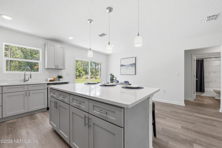 Furnished interior view inside a new home in , Hastings (Image 9).