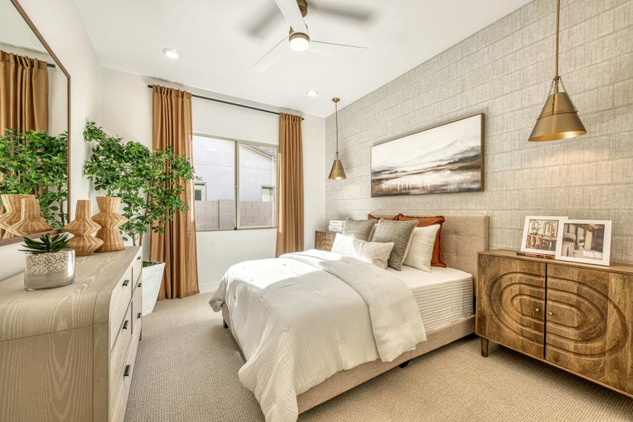 Representative furnished interior of a home built from the Pecan Plan 60-4 by Tri Pointe Homes in Abel Ranch, Goodyear (Image 14).