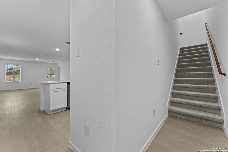 Spacious, unfurnished interior of a new home in Torian Village: Belmar Collection, San Antonio (Image 15).