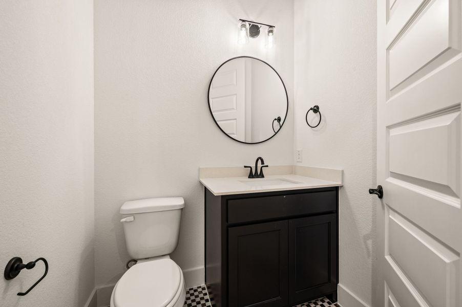 Furnished interior view inside a new home in Parks of Aledo, Aledo (Image 13).