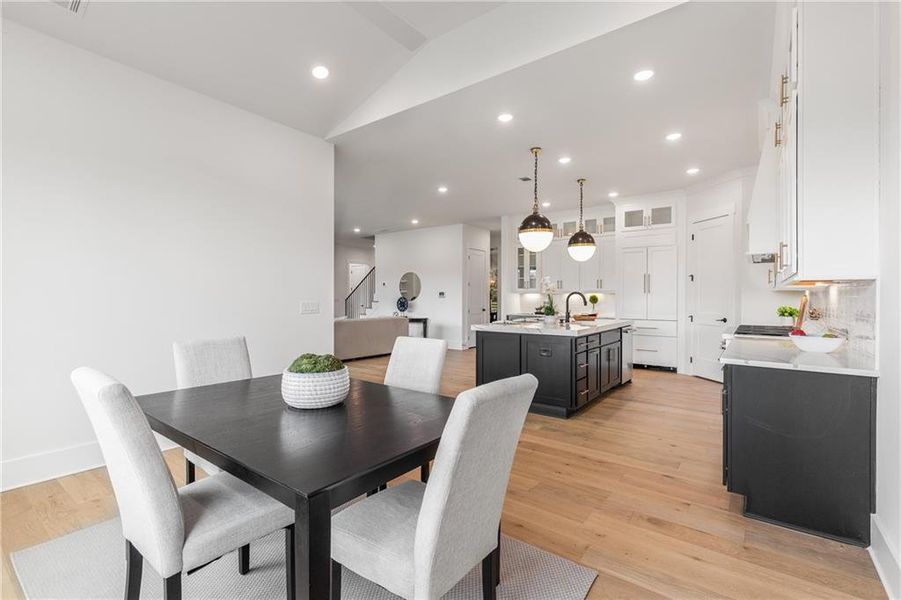 Furnished interior view inside a new home in , Alpharetta (Image 12). Furnished interior view inside a new home in , Alpharetta (Image 12).